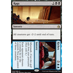 Magic löskort: Amonkhet: Rags // Riches