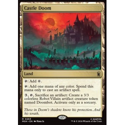 Magic löskort: Marvel Super Heroes: Castle Doom (Foil)
