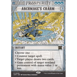 Magic löskort: Breaking News: Archmage's Charm