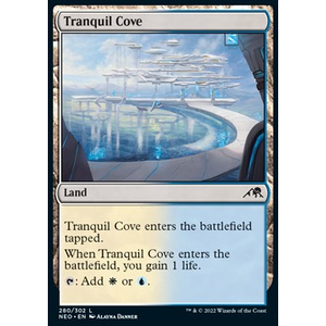 Magic löskort: Kamigawa: Neon Dynasty: Tranquil Cove