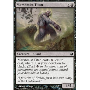 Magic löskort: Born of the Gods: Marshmist Titan