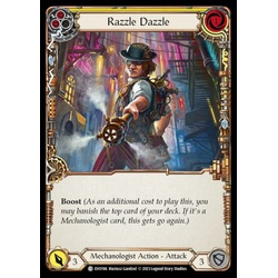 FaB Löskort: Bright Lights: Razzle Dazzle (Yellow) (Rainbow Foil)
