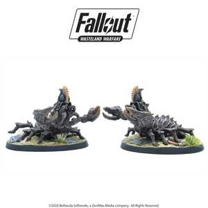 Fallout: Wasteland Warfare: Creatures - Mirelurk Hunters