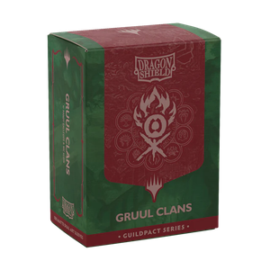 Card Sleeves Standard Matte Dual Art Magic Guildpact Series "Gruul Clans" 63x88mm (100 in box) (Dragon Shield)
