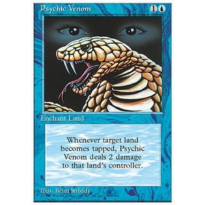 Magic löskort: 4th Edition: Psychic Venom