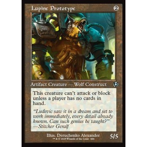 Magic löskort: Magic: Innistrad Remastered: Lupine Prototype (alternative art)