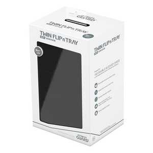 Ultimate Guard Twin Flip´n´Tray Deck Case 160+ Standard Size XenoSkin Monocolor Black