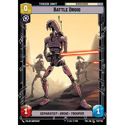 Star Wars: Unlimited Löskort: Twilight of the Republic: Battle Droid Token // Clone Trooper Token