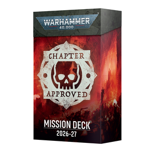 Warhammer 40K: Chapter Approved Mission Deck 2026-27 (fullbokad)