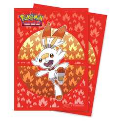 Card Sleeves Standard "Pokemon Scorbunny" (65) (Ultra Pro)