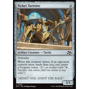 Magic löskort: Magic: Aetherdrift: Ticket Tortoise