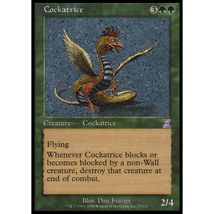 Magic löskort: Timeshifted: Cockatrice