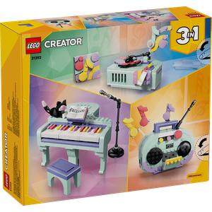 LEGO Creator Flygel med musikdekorationer och katt 31392