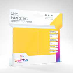 Card Sleeves Standard Prime Yellow (100) (GameGenic)