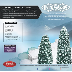 Heroscape: The Snow Fields of Valhalla Terrain Expansion