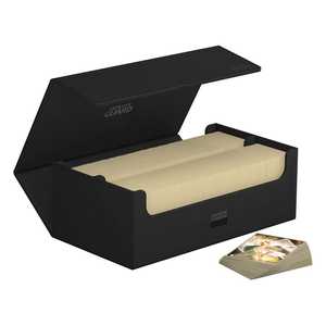 Ultimate Guard Arkhive Flip Case 800+ Standard Size XenoSkin Monocolor Black