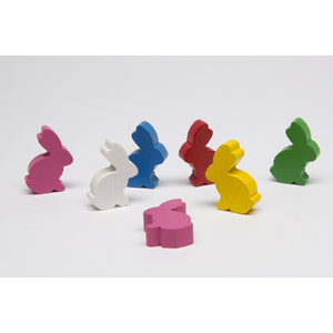 Spelpjäs: Rabbit - Green (1st)