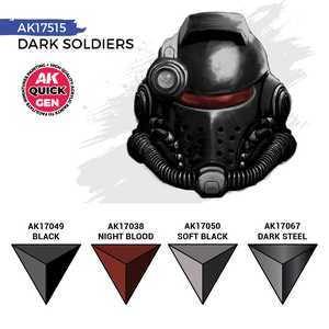 Quick Gen: Dark Soldiers Set (4x18ml)