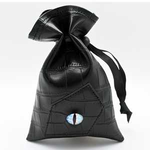 Dragon Eye Dice Bag - Water (PU Leather)