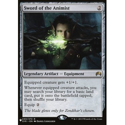 Magic löskort: The List: Sword of the Animist