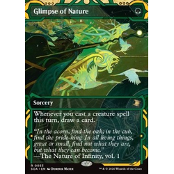 Magic löskort: Secrets of Strixhaven: Mystical Archive: Glimpse of Nature