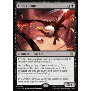 Magic löskort: Avatar: The Last Airbender: Eternal: Lion Vulture (Foil)