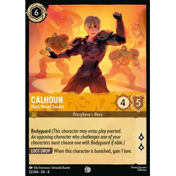 Lorcana Löskort: Reign of Jafar: Calhoun - Hard-Nosed Leader (Foil)