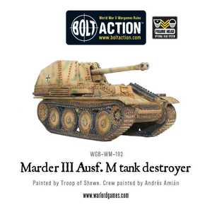 German Marder III Ausf. M (Resin/White metal)