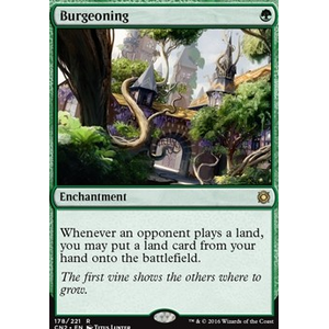 Magic löskort: Conspiracy: Take the Crown: Burgeoning