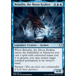 Magic löskort: Commander Legends: Brinelin, the Moon Kraken