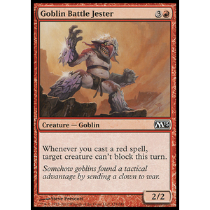 Magic löskort: Magic 2013: Goblin Battle Jester