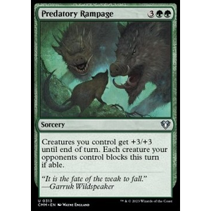 Magic löskort: Commander Masters: Predatory Rampage