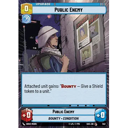 Star Wars: Unlimited Löskort: Shadows of the Galaxy: Public Enemy (Hyperspace)