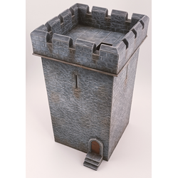 Square Fortified Tower (plastic) (28mm)