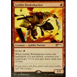 Magic löskort: Secret Lair Drop Series: Goblin Bushwhacker