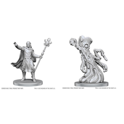 D&D Nolzur's Marvelous Miniatures (unpainted): Drow Mage & Yochlol