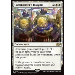 Magic löskort: Tarkir: Dragonstorm: Commander's Insignia