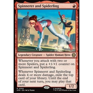 Magic löskort: Magic: the Gathering: Marvel's Spider-Man: Spinneret and Spiderling