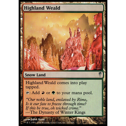 Magic löskort: Coldsnap: Highland Weald