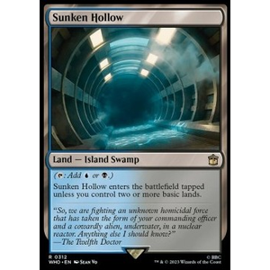 Magic löskort: Universes Beyond: Doctor Who: Sunken Hollow
