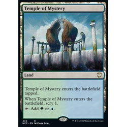 Magic löskort: Commander: Streets of New Capenna: Temple of Mystery