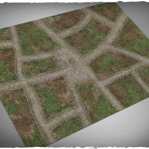 DCS Game Mat Cobblestone Streets 4x6 ~ 122x183cm (Mousepad)