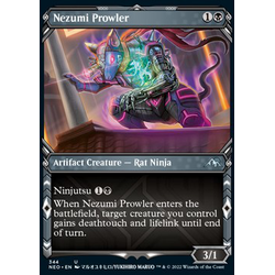 Magic löskort: Kamigawa: Neon Dynasty: Nezumi Prowler
