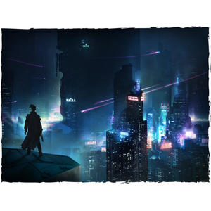 DCS Game Mat – TCG Cyberpunk 24x14" (Mousepad)