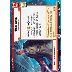 Star Wars: Unlimited Löskort: Twilight of the Republic: Mace Windu, Vaapad Form Master (Hyperspace)