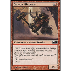 Magic löskort: Magic 2014: Canyon Minotaur