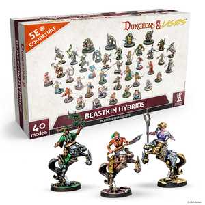 Dungeons & Lasers: Beastkin Hybrids - Playable Characters