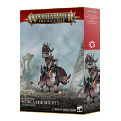 Ogor Mawtribes Morga the Mighty / Tyrant on Glutthorn