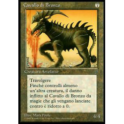 Magic löskort: Legends Italian: Bronze Horse (Italiensk)