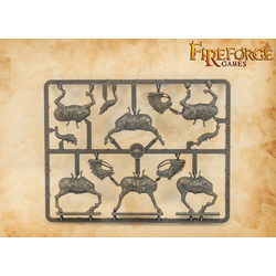Fireforge Medieval Unbarded Horses (6)